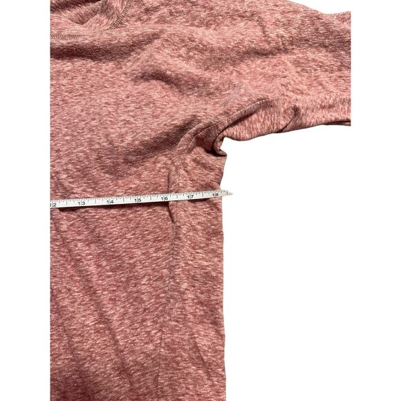 Free People Beach Heathered Dusty Pink Asymmetrical Tunic Cover Up Size Small - Picture 6 of 7